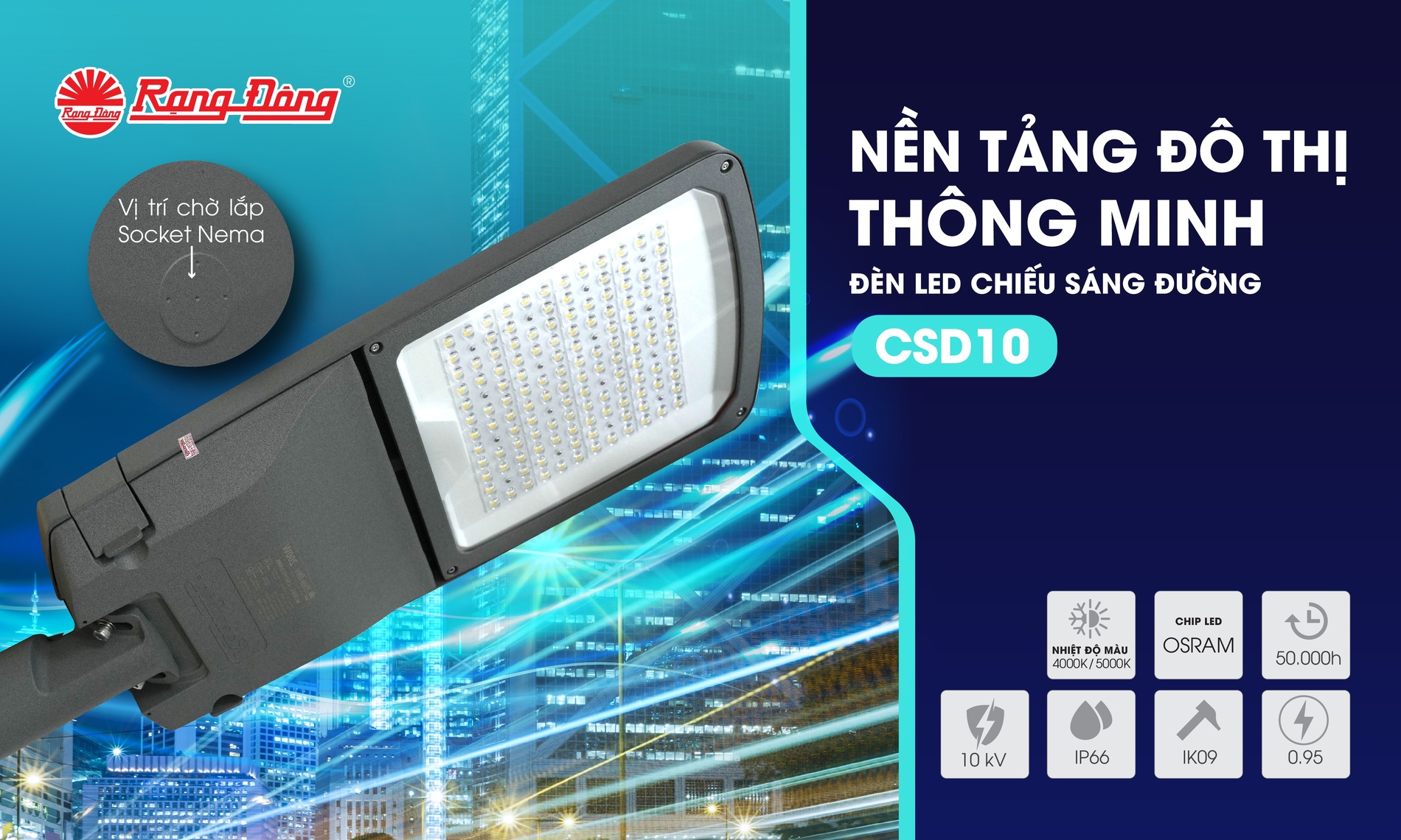 Tiêu chuẩn chiếu sáng đường