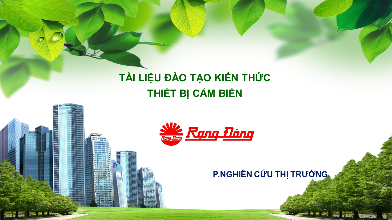 Giới thiệu sản phẩm cảm biến hồng ngoại