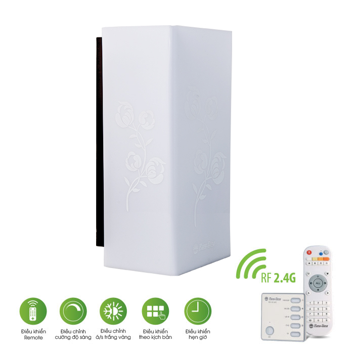 Vilas - Đèn LED panel đổi màu PT04.BLE 90/7W