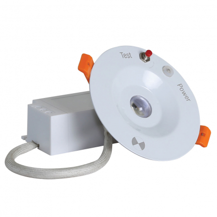 Vilas - Đèn LED chiếu sáng khẩn cấp KC01 2W vàng PCCC