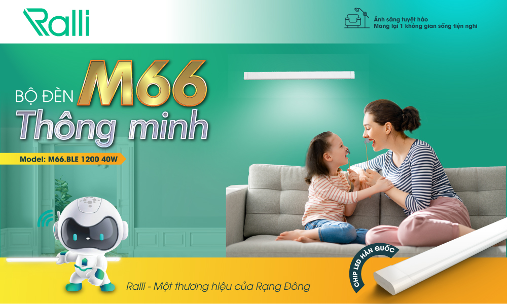 Đào tạo sản phẩm đèn bán nguyệt thông minh M66.BLE