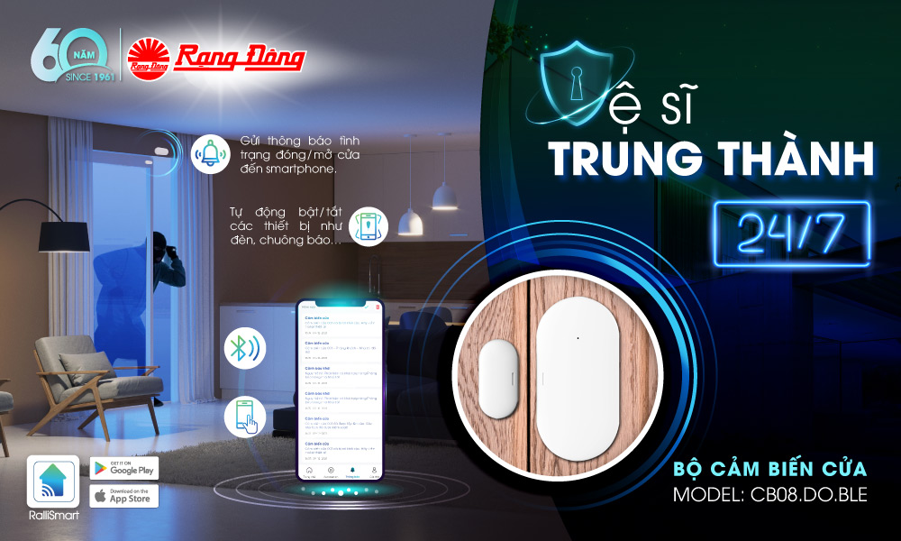 Đào tạo sản phẩm cảm biến cửa CB08.DO.BLE