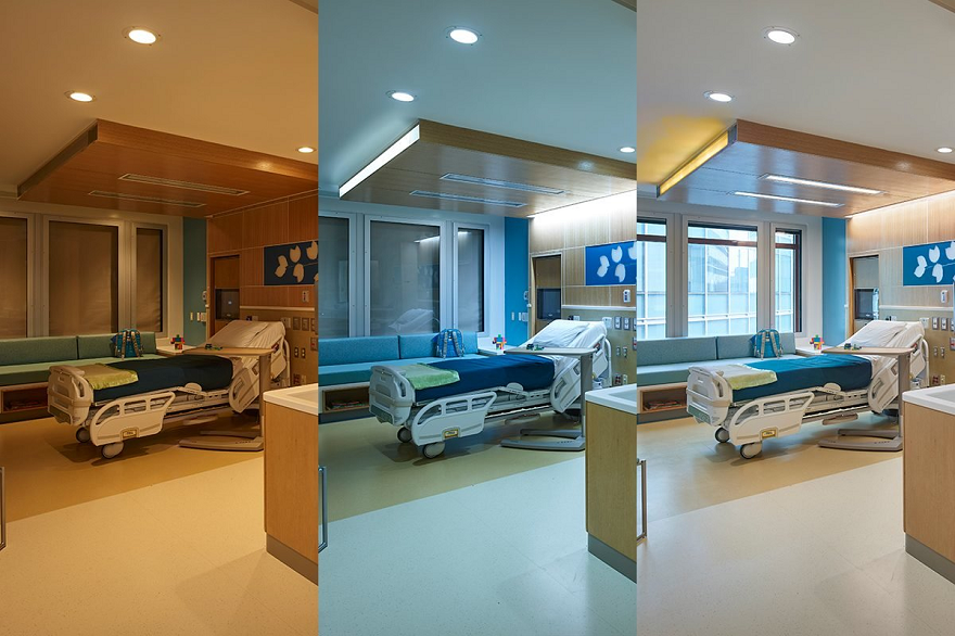 Giải pháp chiếu sáng HCL cho bệnh viện