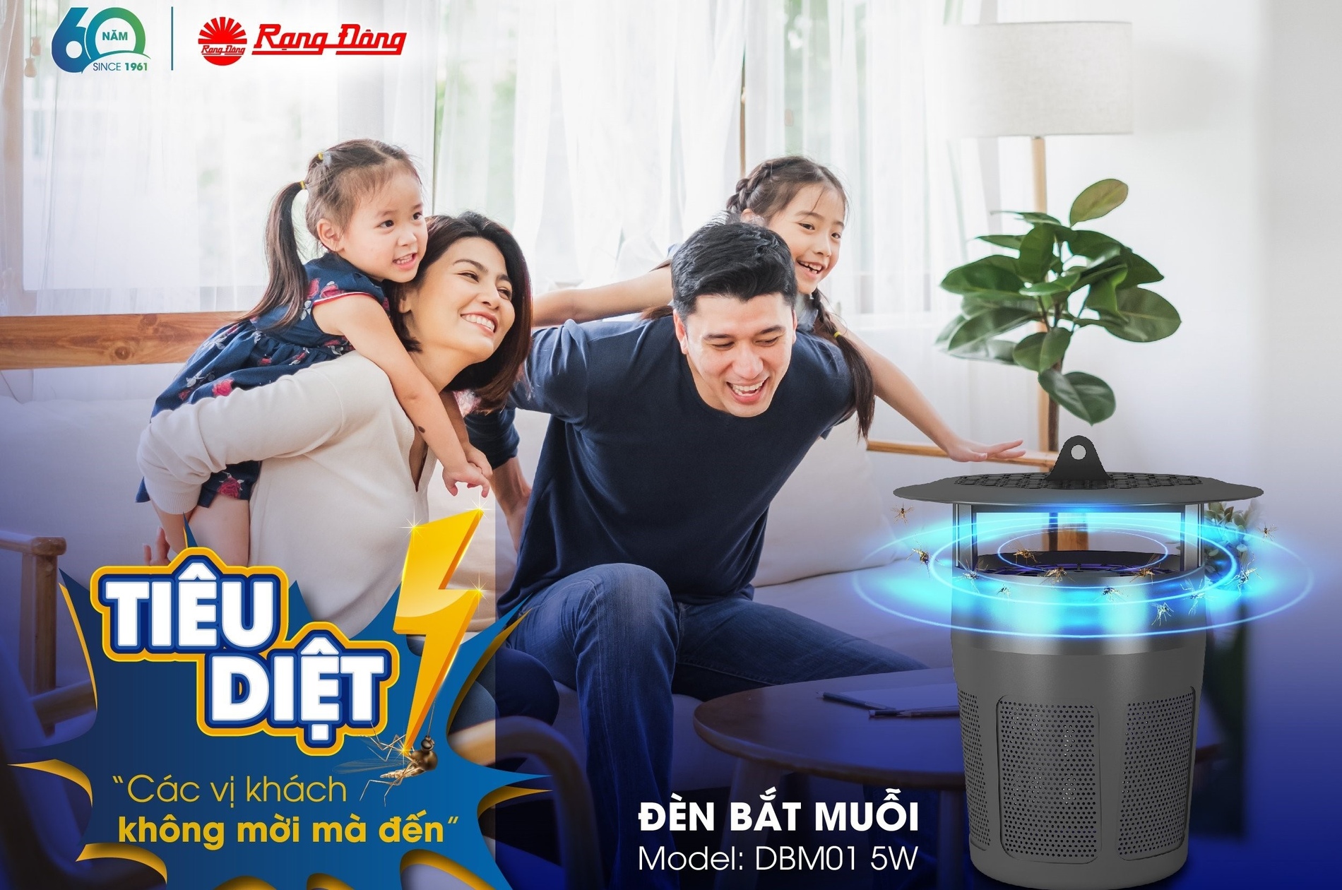 Đào tạo sản phẩm Đèn bắt muỗi DBM01