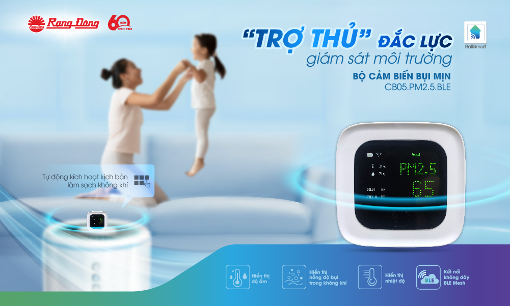 Đào tạo sản phẩm cảm biến bụi mịn CB05.PM2.5.BLE