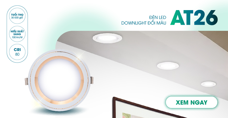 Giới thiệu đèn downlight AT26