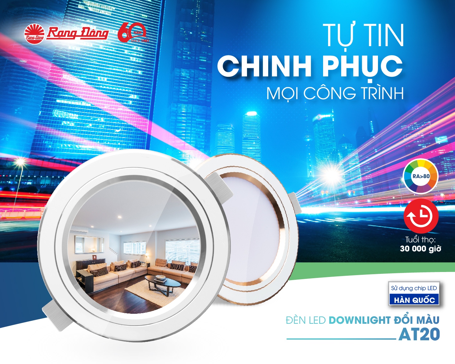 Đào tào sản phẩm đèn downlight AT20 - AT06.V2 - PT04.V2