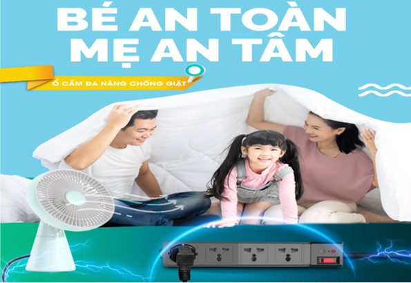 Bài 12.4 Đào tạo SP ổ cắm đa năng chống giật OC04